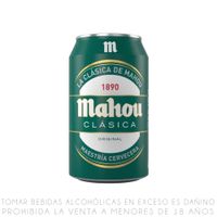 Cerveza Mahou Clásica Lata 330ml