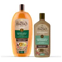 Pack Tío Nacho Herbolaría: Shampoo 950ml + Acondicionador 415ml