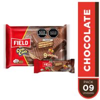 Pack x9 Wafer con Cobertura Cua Cua 18g
