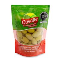 Aceituna Verde Deshuesada Olivalle 160g