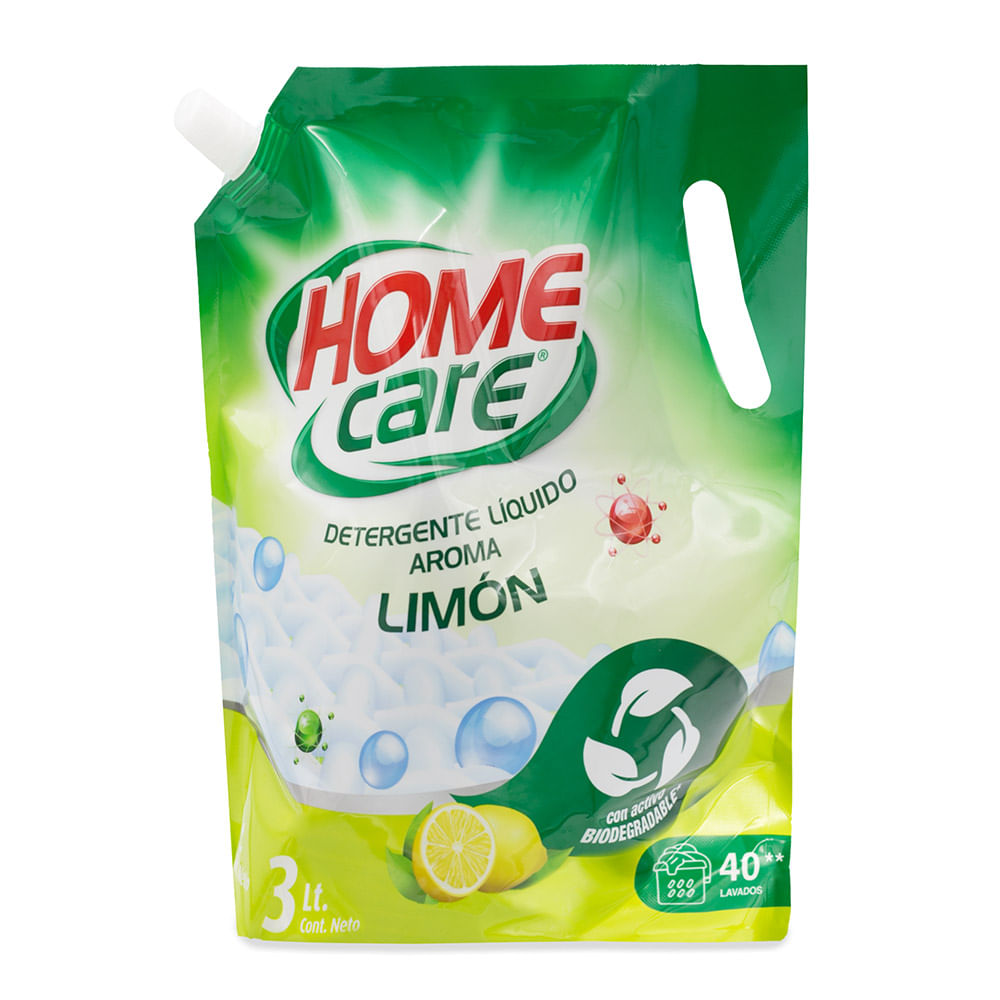 Detergente Líquido Home Care Limón 3L