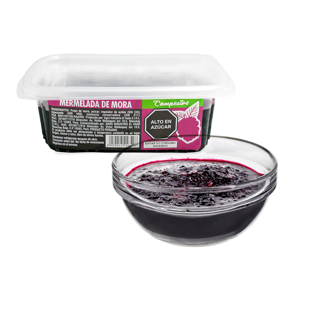Mermelada de Mora De la Casa 250g