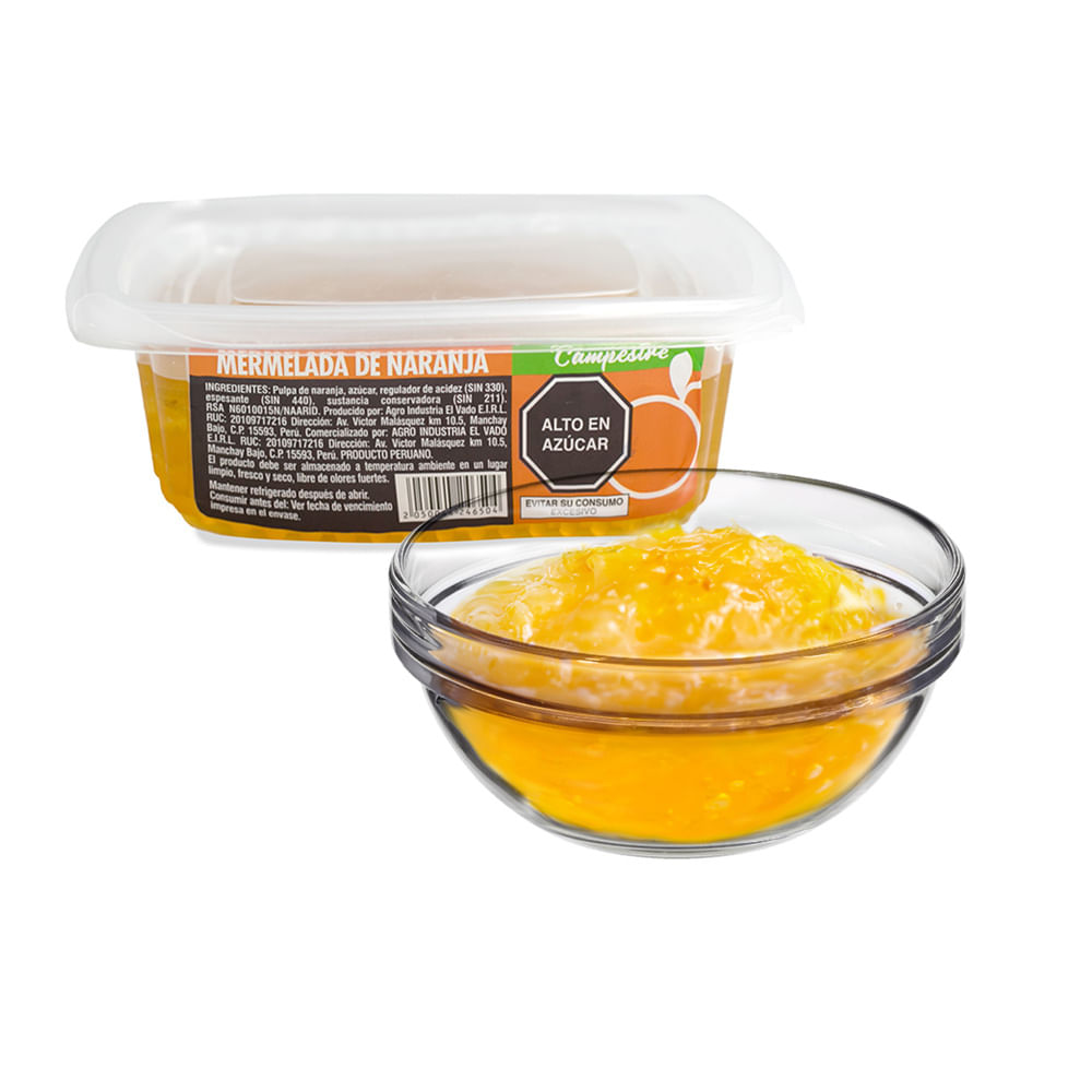 Mermelada de Naranja De la Casa 250g