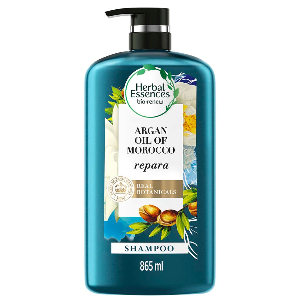 Shampoo HERBAL ESSENCES Argan Oil Frasco 865ml