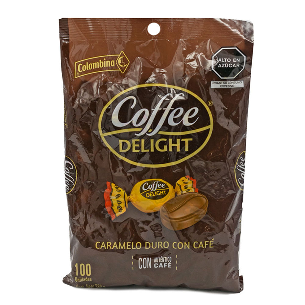 Caramelos Duros con Café Coffee Delight 100und