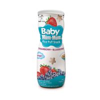 Snack Rice Puff Baby Mum Mum Fresa y Arándanos 50g