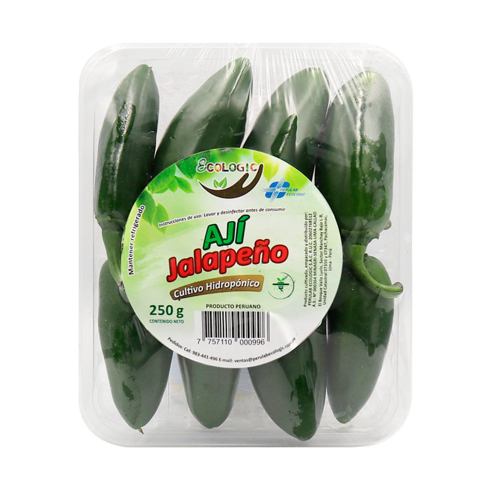 Ají Jalapeño Ecologic 250g