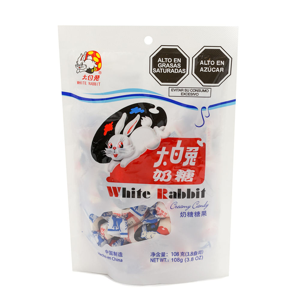 Caramelos Masticables White Rabbit 108g