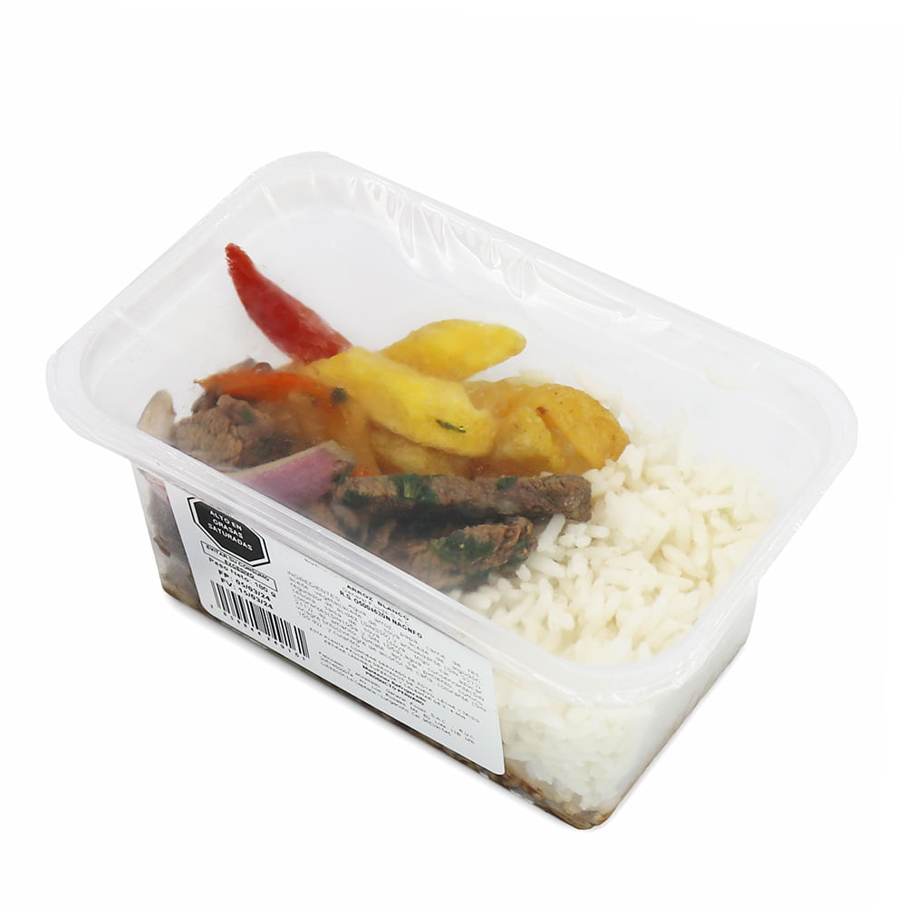 Lomo Saltado con Arroz 180g