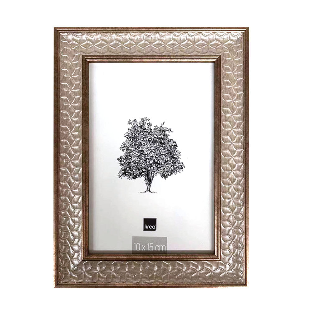 Portarretrato Krea Look Metal D5 10x15 cm