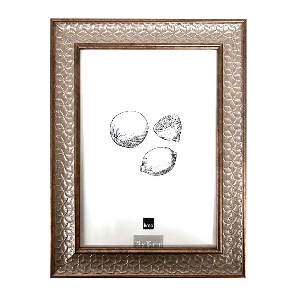 Portarretrato Krea Look Metal D5 13x18 cm