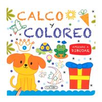 Libro Calco y Coloreo Perro