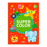 Libro Super Color +2 Rojo