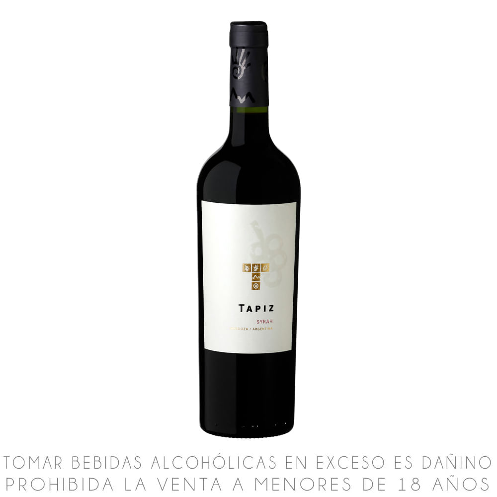 Vino Tinto Syrah Tapiz Classic Botella 750ml