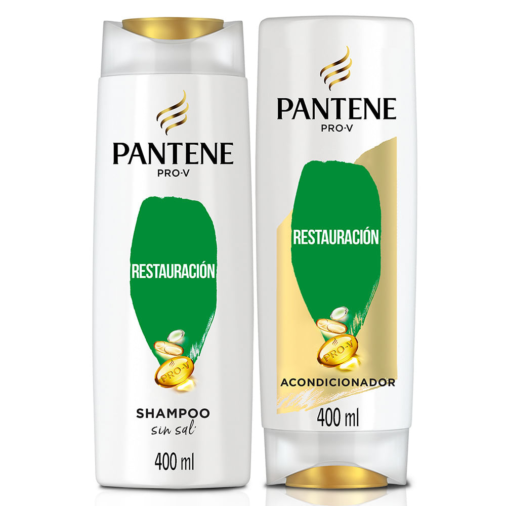 Pack Pantene Pro-V Restauración 400ml: Shampoo + Acondicionador