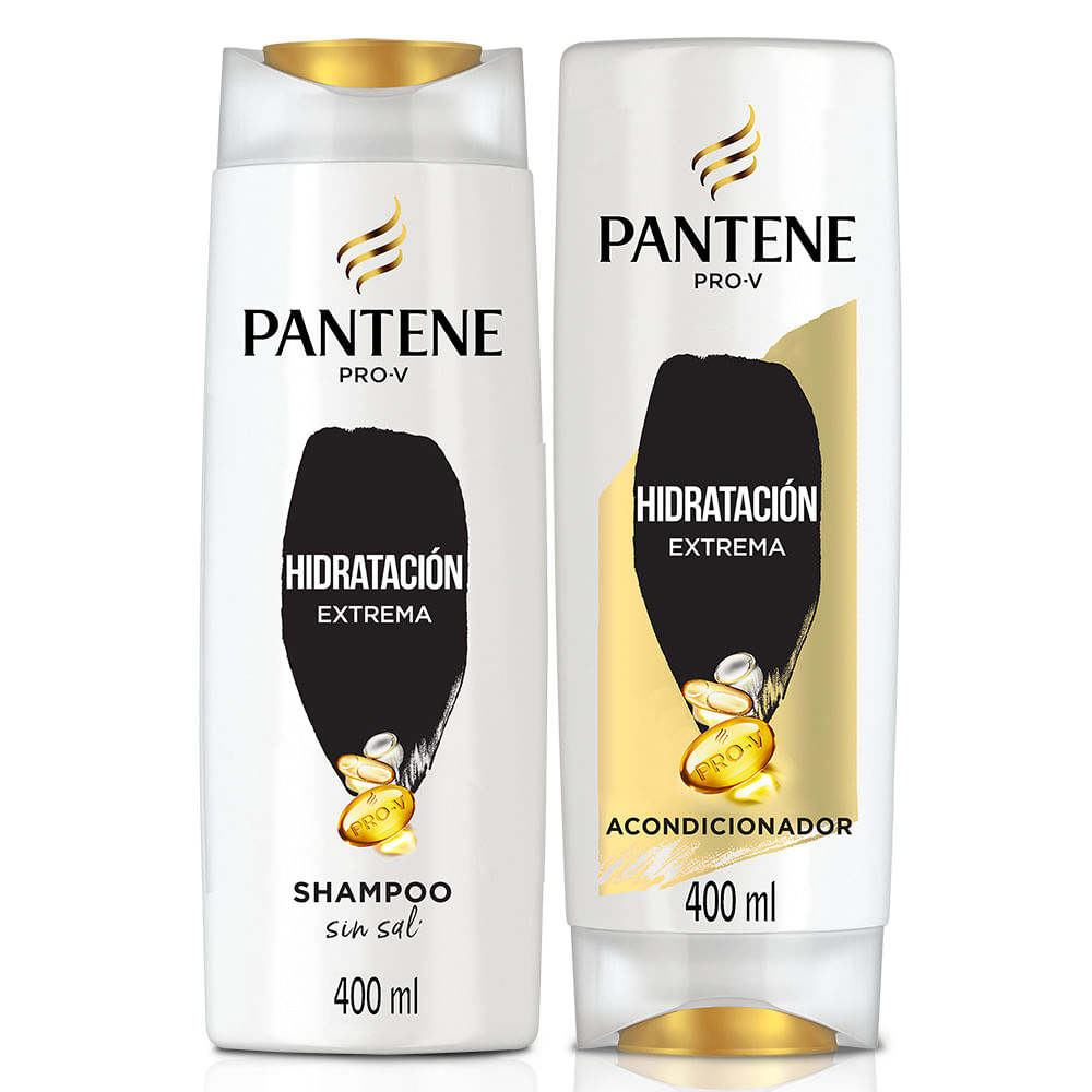 Pack Pantene Pro-V Hidratación Extrema 400ml: Shampoo + Acondicionador