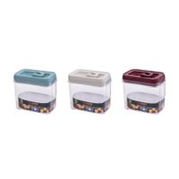 Canister Krea Rectangular Click 1.2L