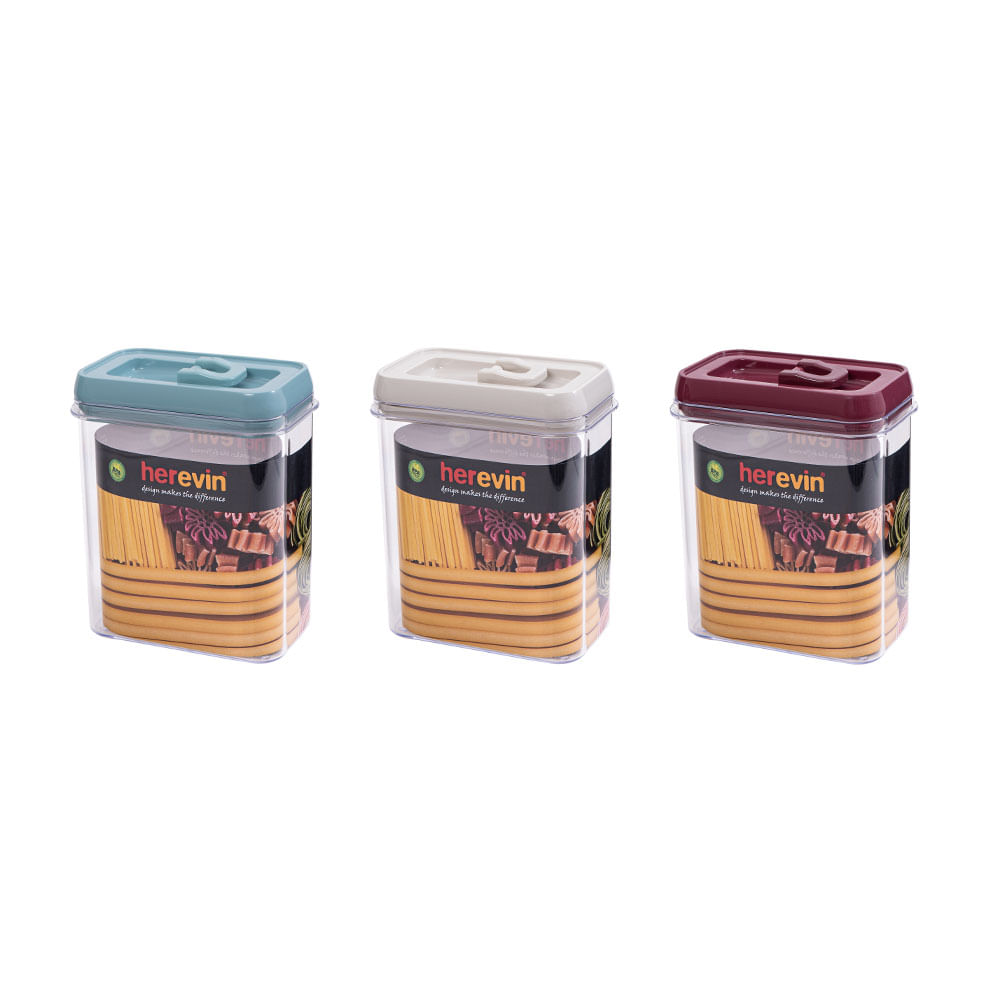 Canister Krea Rectangular Click 1.8L