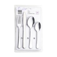 Set Cubiertos Krea 24 Piezas Acero