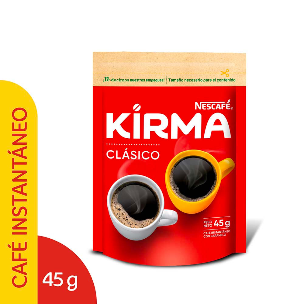 Café Instantáneo Kirma Clásico 45g