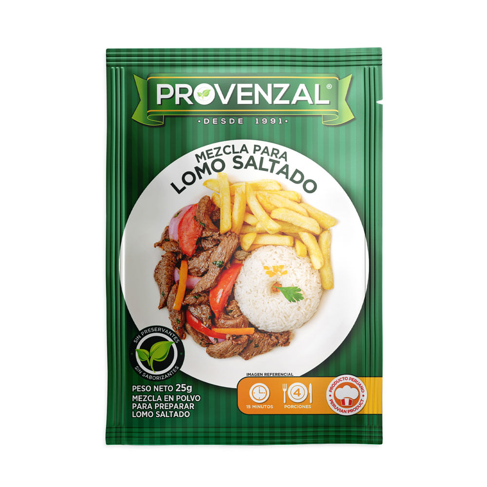 Mezla en Polvo para Lomo Saltado Provenzal 25g