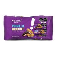 Galletas Rellenas Máxima Vainilla Biscuit 12un