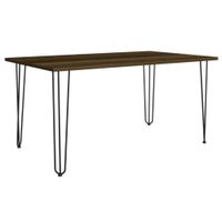 Mesa Comedor Vassel TuHome Caramelo