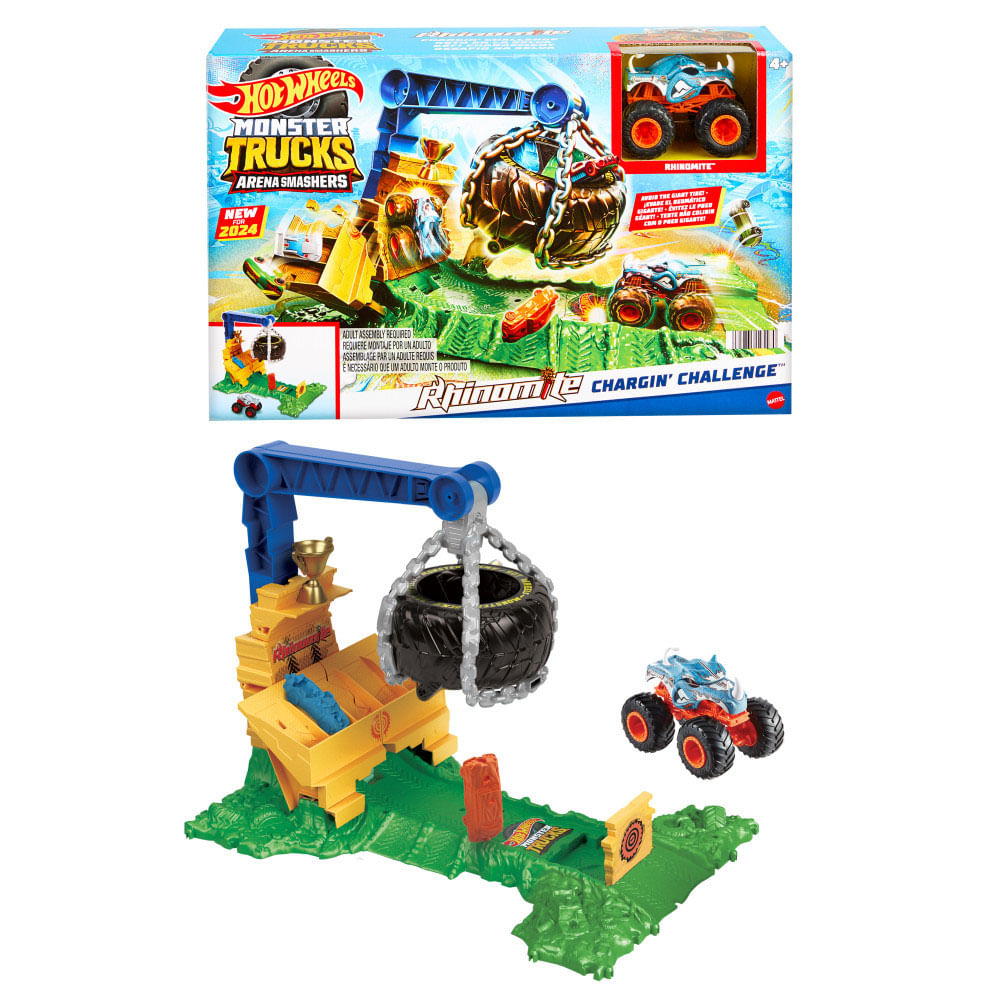 Camión Monster Reto la Selva Hot Wheels