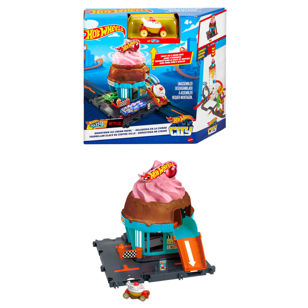 Heladería Hot Wheels City