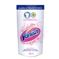 Quitamanchas en Gel Vanish Blanco Total 450ml
