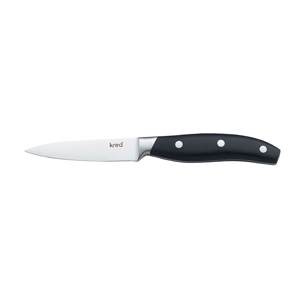 Cuchillo Krea Pelador Mango Negro