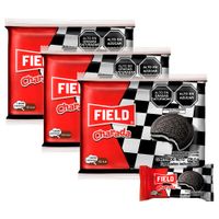 Pack x3 Sixpack Galletas Rellenas Charada 37.8g