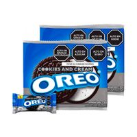 Sixpack x2 Sixpack Galletas con Crema Oreo Cookies and Cream 36g