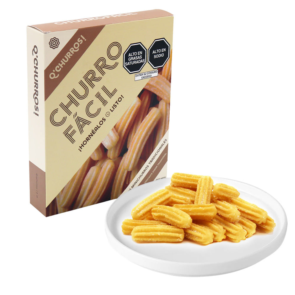 Mini Churros Tradicionales Q'Churros 24un