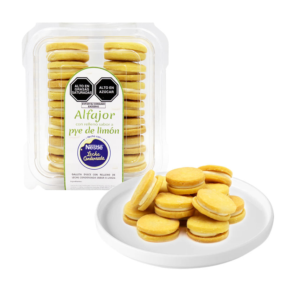 Alfajor Relleno de Pye de Limón Dolcce Mimi 14un