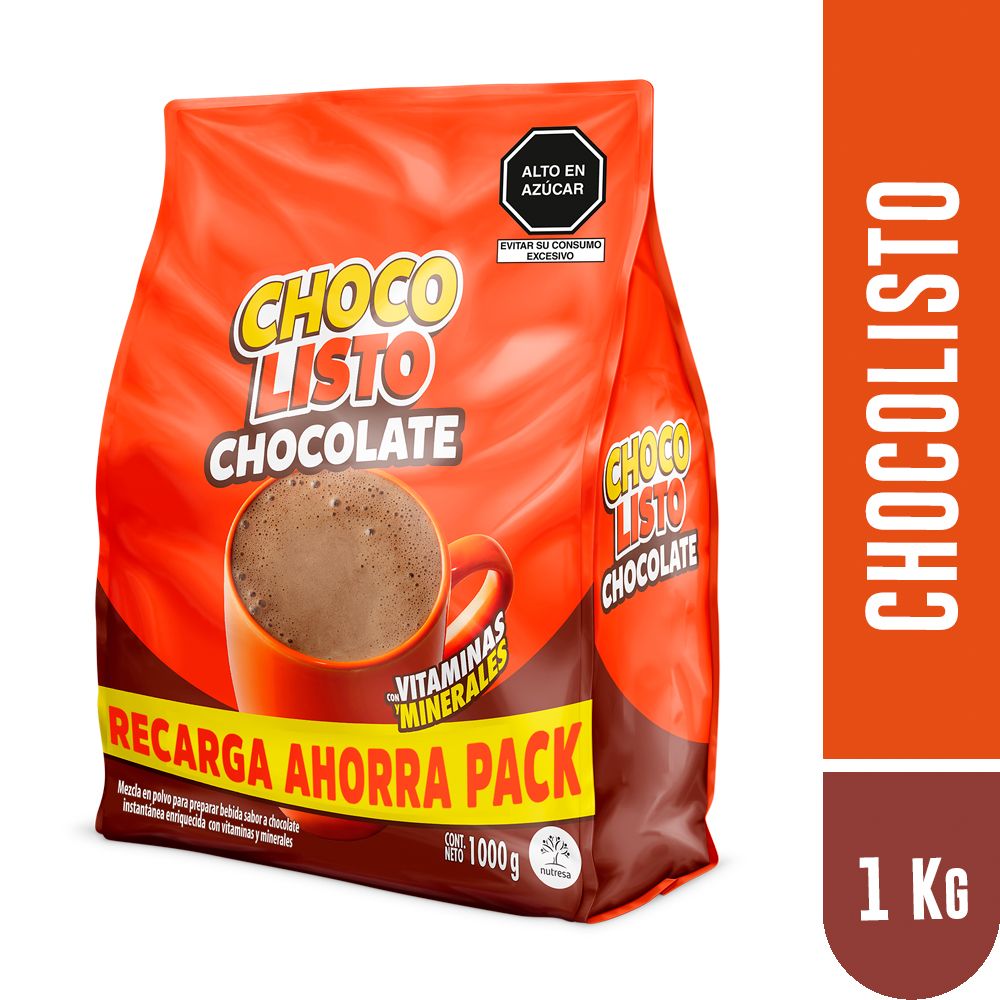 Chocolate Instantáneo Choco Listo Chocolate 1kg