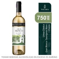 Vino Blanco Blend Tacama Gran Blanco Las Tablas Botella 750ml