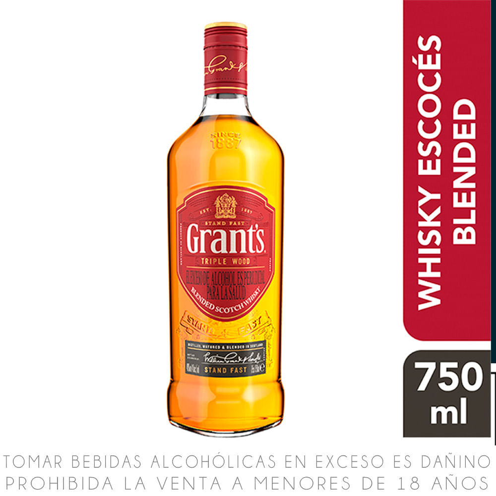 Whisky Grants 750ml