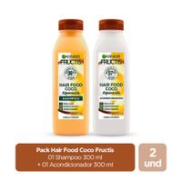 Pack Fructis Coco Reparación 300ml: Shampoo + Acondicionador