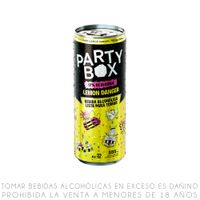 Bebida Reay to Drink Party Box Lemon Danger Lata 355ml