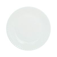 Plato Krea de Fondo Porcelana Rombos