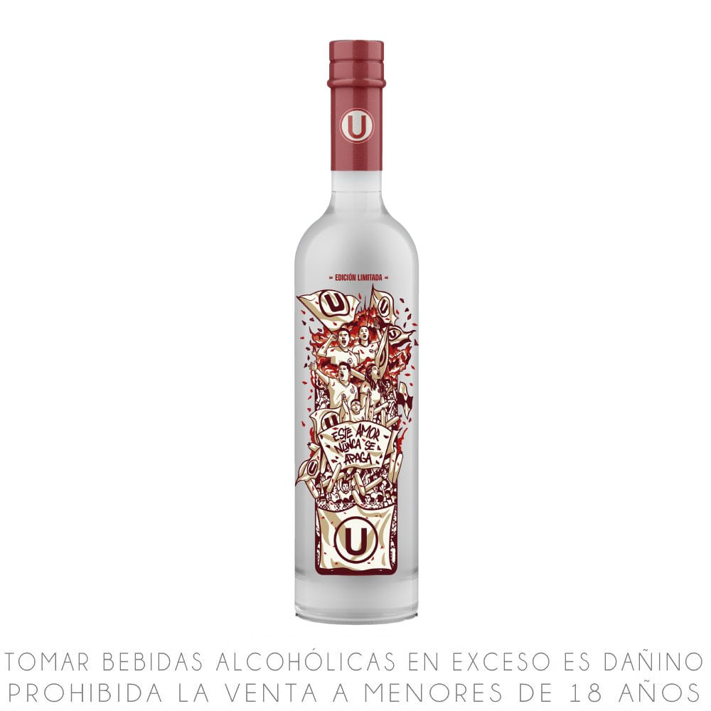 Pisco Quebranta La Caravedo "U" Botella 750ml