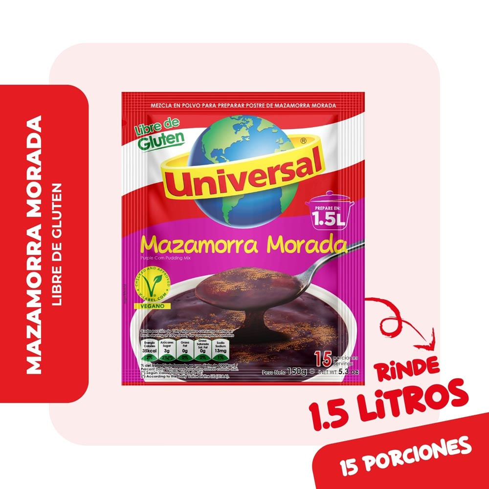 Mazamorra Diet Universal Morada 150g