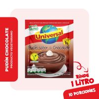 Pudín de Chocolate Universal Azucarado Sobre 100 g