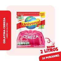 Gelatina Universal Cereza 130g