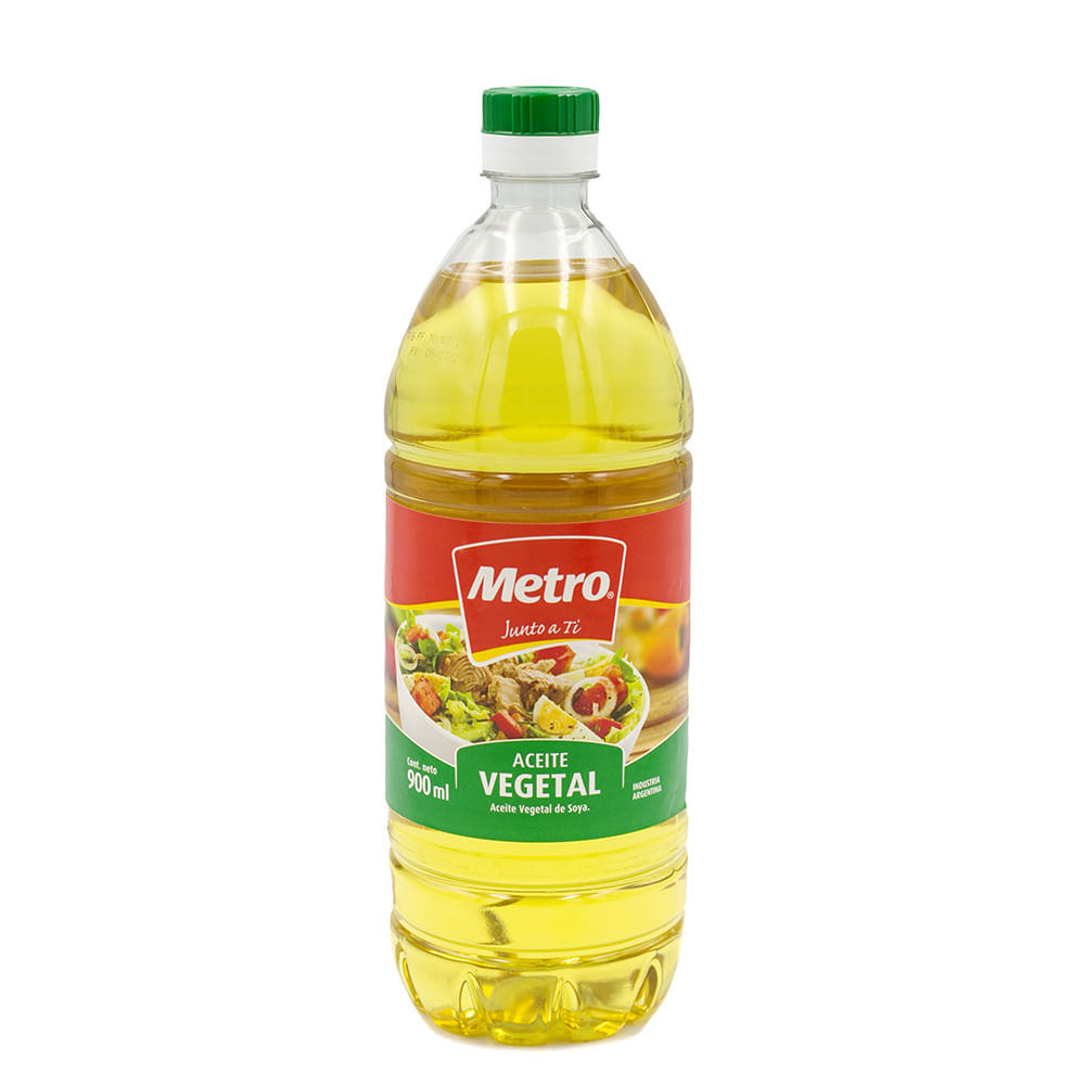 Aceite Vegetal Metro 900ml