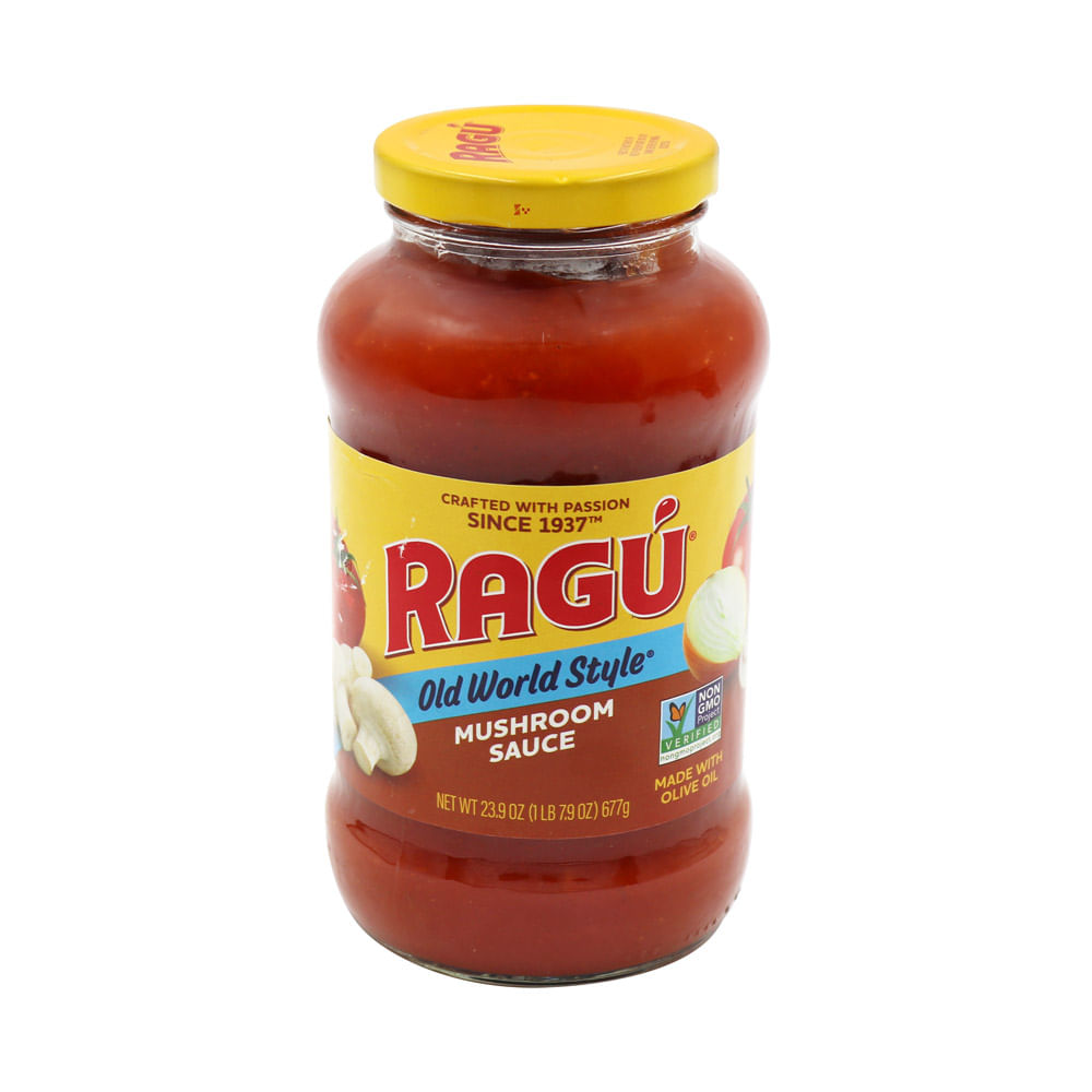 Salsa para Pasta Ragú Champiñones 677g
