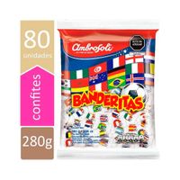 Caramelos Banderitas 80un