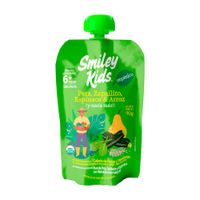 Compota Smiley Kids Pera, Zapallito, Espinaca y Arroz 90g