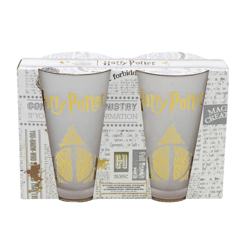 Set Vasos de Cristal 490ml 2 Piezas